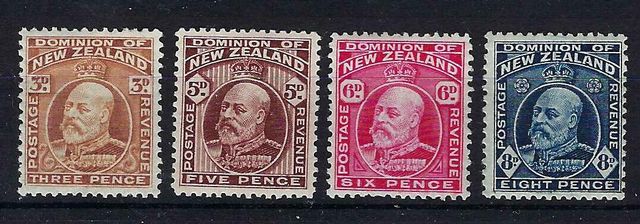 Image of New Zealand SG 401/4 LMM British Commonwealth Stamp